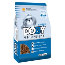 도비 어덜트 2.5kg 반려견성견용사료, 1개