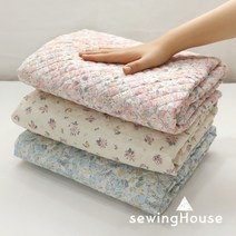 자체제작/면누빔지/소폭) 면20수 인블룸 3종 / 카페트 이불패드 방석 조끼 각종커버링 등, 메리미