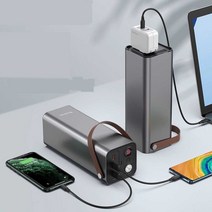 캠핑용 차박 보조 배터리 노트북 220V 등산 여행 낚시, 220V 200W 46200 mAh 패키지