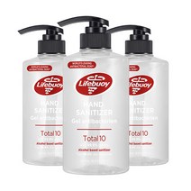 유니레버 라이프보이 손소독제 500ml, 3개