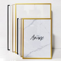 인픽쳐 슬림프레임 액자, 블랙