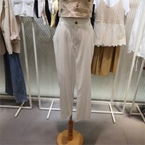 셀러허브 1 PAPAYA NC11 일자핏 레이온 바지 PNLRPT013B