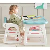 어린이집 유치원 아기 책상 유아 의자 세트 아이용 유아테이블 테이블 아들 아기책걸상 남아 딸아이, 책상1 의자2 레드