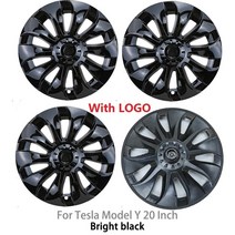 19인치 휠 테슬라 모델 Y 3 허브 캡 성능 교체 휠 캡 19/18/20 인치 자동차 풀 커버 액세서리 2022 4 개, 11 20Inch-4PCS-BB