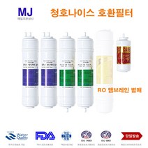이과수 500플러스 호환 대체 정수기필터, 1개, 선택B RO멤브레인필터