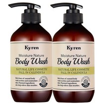 키렌 모이스처 네이처 바디워시 1+1 폴인카렌듈라 500ml, 2개