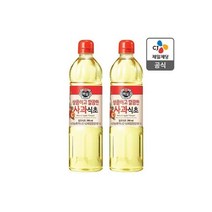 백설 상큼하고 깔끔한 사과식초500MLx2개, 2세트