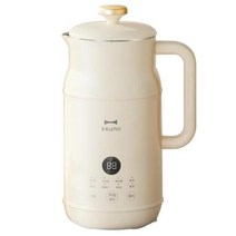 믹서 분쇄기 핸드 블랜더BRUNO-미니 두유 메이커 600ML 식품 블렌더 가정용 기숙사 1-3 쌀 페이스트 끓는, 01 WHITE_01 220V-240V