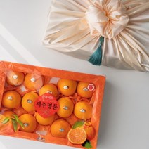 [바른팜] 제주 과일 카라향 선물세트 3kg[8-10과] 보자기+노리개, 상세 설명 참조