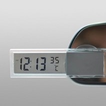 차량용시계 LED 멀티 흡착 온도계 디지털 온도측정기 온도, 1개, 본 상품 선택하기