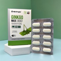 엔젯오리진 징코맥스 1300 1300mg x 30정 1개월분, 90정 3개월분