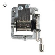 기차 오르골 미니 핸드 크랭크 음악 운동 DIY 뮤직 박스 장식 용품 14 디자인 사용 가능 귀여운 크리스마스, 04 O Sailor Moon