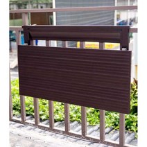 행잉 테이블 베란다 난간 선반 접이식 야외 홈바 간이, 발코니 접이식 행잉 테이블 길이 90cm