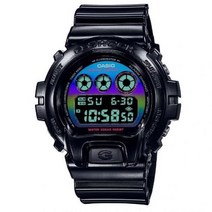 Casio 새로운 카시오 G-Shock 디지털 버추얼 레인보우 시리즈 레진 스트랩 시계 DW6900RGB-1