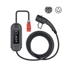 Evse 홈 타입 2 어댑터 전기 자동차 배터리 충전기 Ev 빠른 충전 11KW 3 단계 폭스 바겐 BMW 용, [01] 16A 11kw Type2