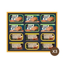 목우촌 국산 생돼지 햄+제주 돔베팸 맛있게 더 담은 4호 LG선물세트, 3개