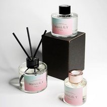 MERCI.G.Y 프리미엄 디퓨저 50ml 100ml 1+1, 클린코튼, [1+1]100ml