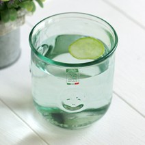 [VE]플뢰르 드 리스 글라스(330ml)/이태리 물컵/유리컵/언더락, 단품