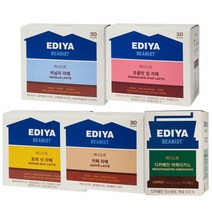 발렌타인데이 초콜릿 초코바 초콜렛 쵸코렛 선물 남자 커피믹스 이디야 바닐라라떼 카페, 토피넛라떼 30T, 본상품선택