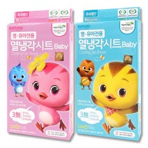 엄마 카투리 영.유아 열냉각시트 해열시트 국내생산, 2개