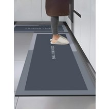 깔끔한 주방 바닥 매트 미끄럼 방지 피로예방 매트, 100cm-160cm, AC