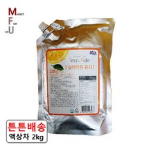 다미즐 갈아만든 유자차 2kg 액상차 자몽 레몬 라임 A, 3.갈아만든 라임2kg