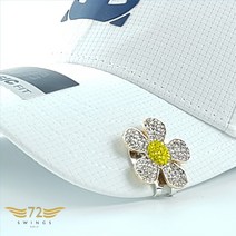 72스윙스 반짝반짝 고급형 데이지꽃 큐빅 볼마커
