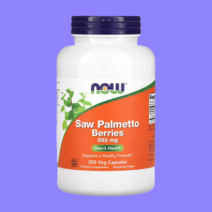 나우 푸드 쏘팔메토 베리 550mg 250정 베지 캡슐 소팔메토 허브 실리카
