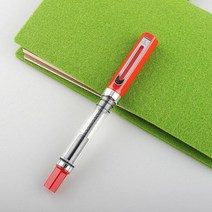 1 개 Lanbitou 매트 블랙 투명 만년필 FEF 펜촉 플라스틱 피스톤 필러 쓰기 잉크 펜 학교 사무용품, F0.4MM, ONE PEN5