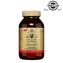 [철분 포함] 솔가 포뮬러 VM 75 180정 (타블렛) Solgar Formula VM 75 180 Tablets, 1개, 상세내용 참조