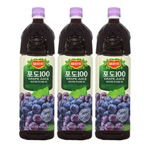 델몬트 포도100 주스, 1.5L, 36개