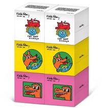 한예지 키스해링 KIDS 미용티슈 230매 6입 1팩, 6개