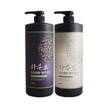 하수오 오리엔탈 헤어 샴푸 린스 1500ml 1+1, 샴푸+샴푸