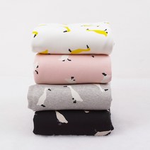 천고아 다이마루 특양면기모원단 귀욘오리4종 D00470, 블랙