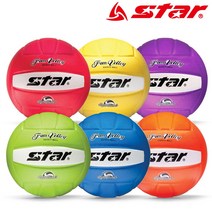 스타배구공 폼 발리볼 안전한 어린이 입문용 가벼운 소프트 배구공 학교체육 그립감, 그린