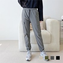 셀러허브(잡화) 여자 조거 세미 건빵 아메카지 편한 바지