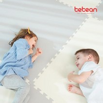 베베앙 [BEBEAN 베베앙]팡키즈 층간소음 퍼즐매트 3cm 모음전(셀프시공), 100x100x3cm_파스텔핑크