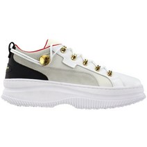 발망 X 푸마 데바 플랫폼 스니커즈 화이트 골드 우먼스 372593-02