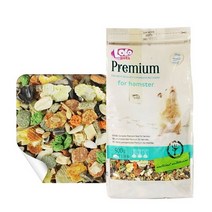 로로펫 프리미엄 햄스터 사료 70112, 900g, 1개
