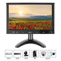 9인치 모니터 10240600 BNCAVHDMIVGAUSB 입력 터치 버튼 내장 스피커 보안 모니터링 디스플레이