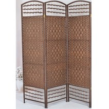 해피데이 3단 필라 라탄 파티션, 커피