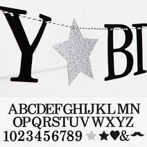 애니데이파티 백일상 블랙가랜드 내맘대로, 알파벳 U