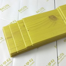 [바쿠타] 폼블럭 폼패널 옹이, 옐로우, 10장