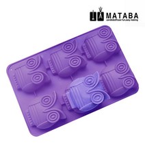 마타바 빅부엉이 6구 실리콘몰드, 1개