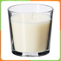 IKEA SINNLIG 이케아 향초, 베이지, 컵향초7.5cm, 1개