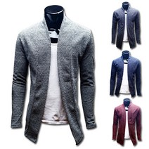 [지큐/쿨제이] 모자이크 숄카라넥 니트 가디건