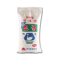 동광 굵은소금, 5kg, 1개, 1개