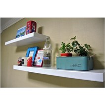 무지주선반 벽선반 벽걸이선반, 화이트유광