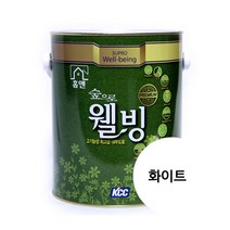 KCC숲으로웰빙 3.78L/아이방인테리어 셀프페인팅 벽지페인트, 화이트