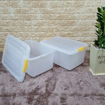 SC리빙클럽 대용량 리빙박스 수납정리함 45리터1개 색상선택, 내츄럴